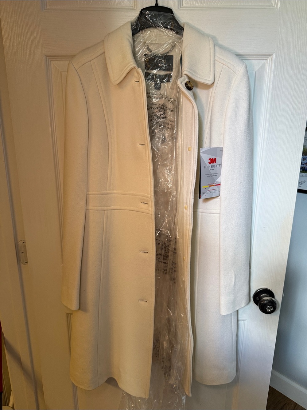 J Crew Italian Double Cloth Coat